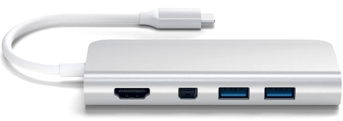 Satechi Aluminum USB-C Multimedia Adapter