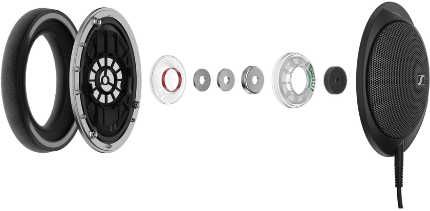 Сбалансированный дизайн наушников