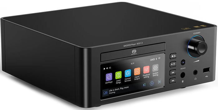 SHANLING SCD1.3 CD SACD Player DAC AKM4499EX + AKM4191EQ