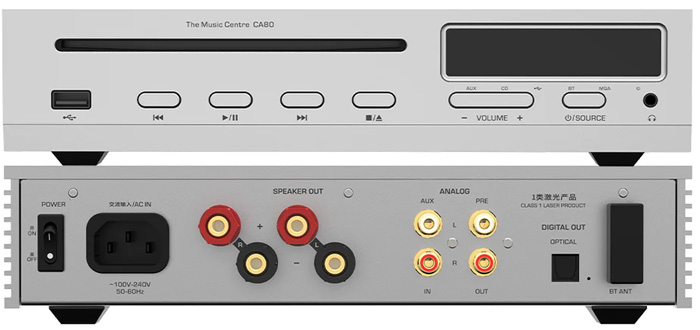 Высококачественный CD-привод Philips и лазерная технология Sanyo HD860