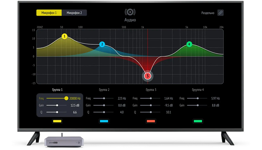 Тонкая настройка микрофонов