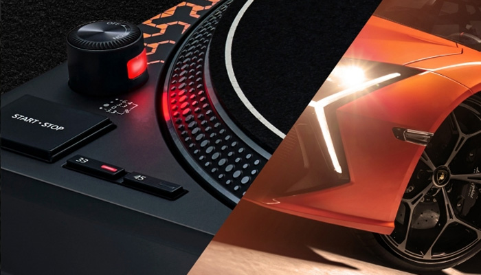 Technics SL-1200M7B Special Edition Lamborghini 