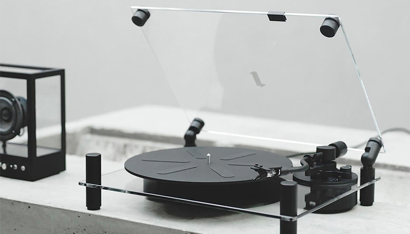 Transparent Turntable проигрыватель винила