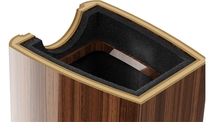 Многослойный лакированный корпус