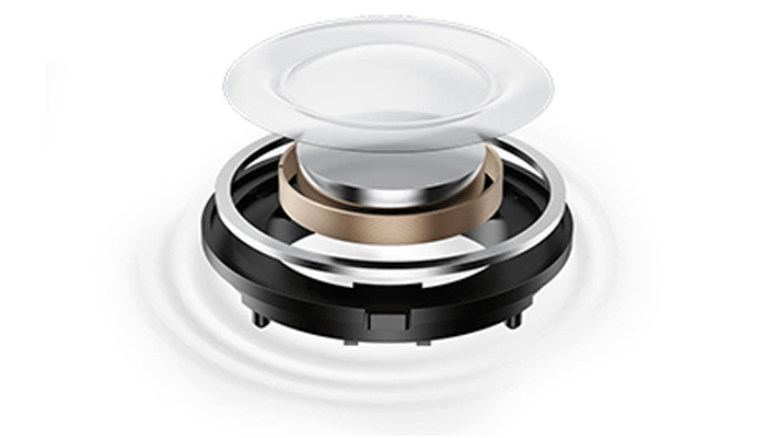 Большой динамик с титановой диафрагмой