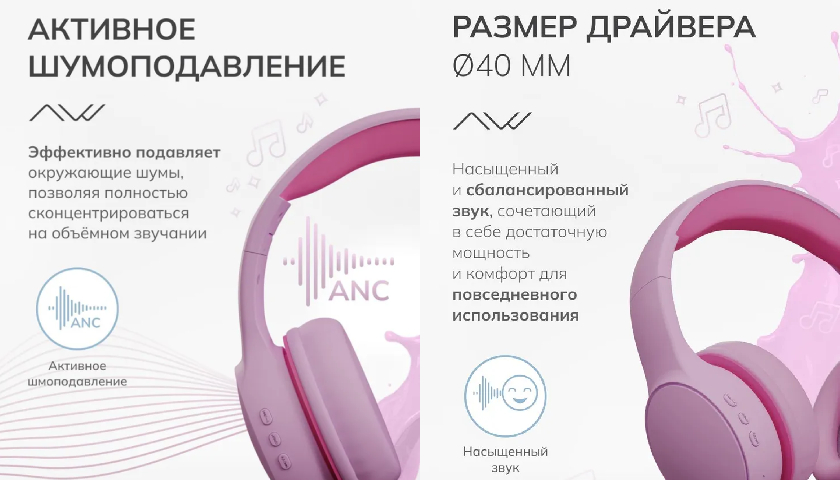 Безопасный звук без вреда для слуха Piccoli CTW50_PK