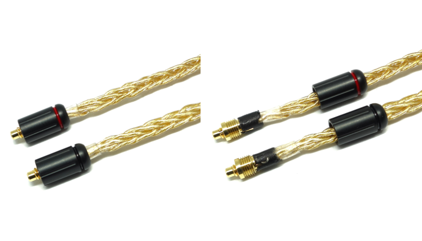 Надёжный MMCX-разъём Supreme Kagaribi Kiwami Gold