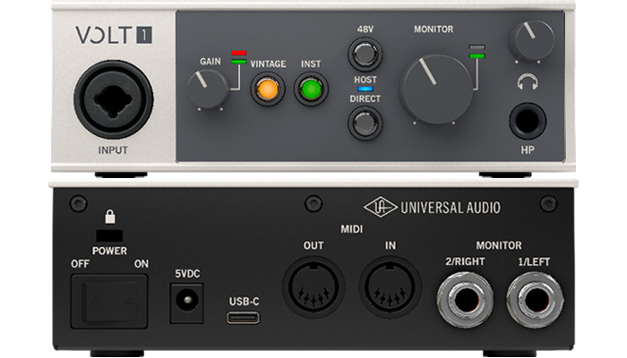 Внешняя звуковая карта с usb universal audio volt 176