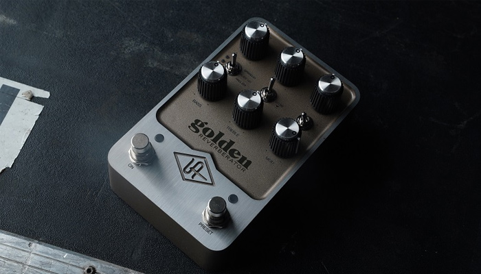 UNIVERSAL AUDIO UAFX GOLDEN REVERBERATOR