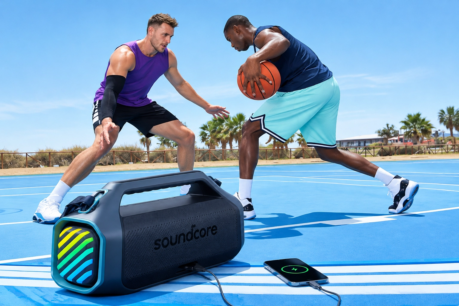 Anker Soundcore Boom 2 Plus — для вечеринок на даче, открытых площадок и отдыха у воды