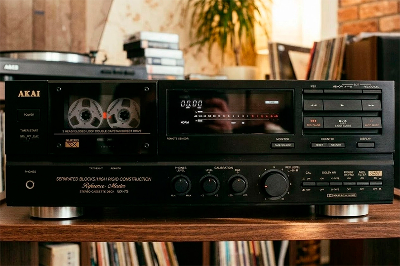 GX в кассетных деках Akai: GX-75 и GX-95