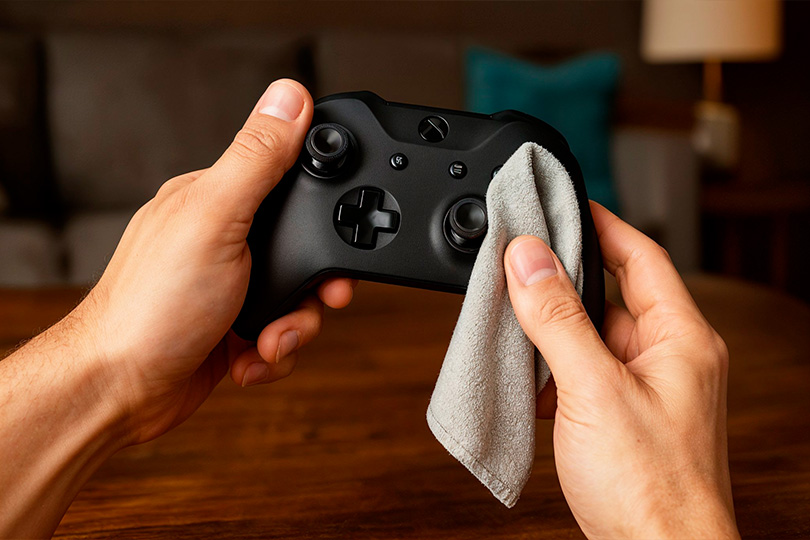 Как почистить геймпад