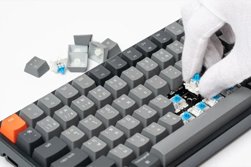 Очистка механической клавиатуры: особенности