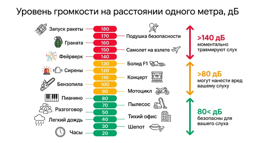 Почему после клуба и фестиваля звенит в ушах