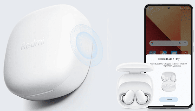 Xiaomi Redmi Buds 6 Play — надёжность и практичность