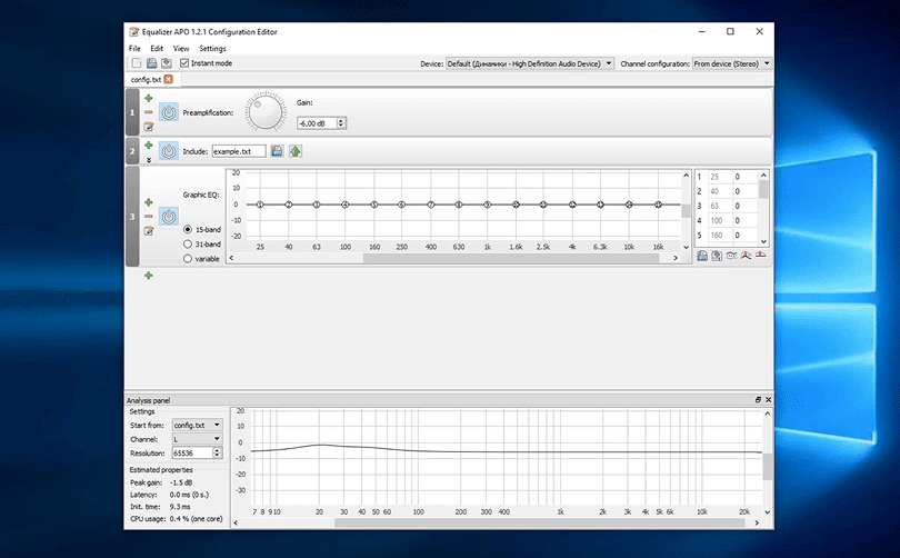 Equalizer APO