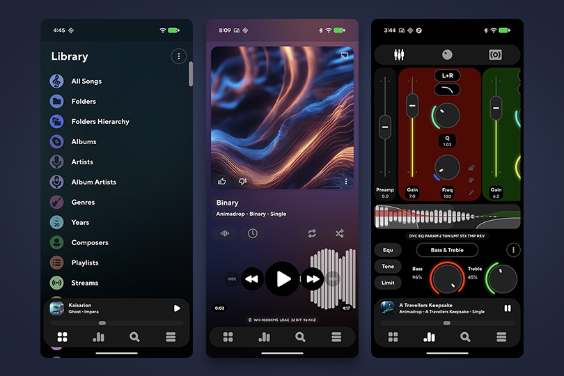 Poweramp Equalizer — универсальный комбайн для Android