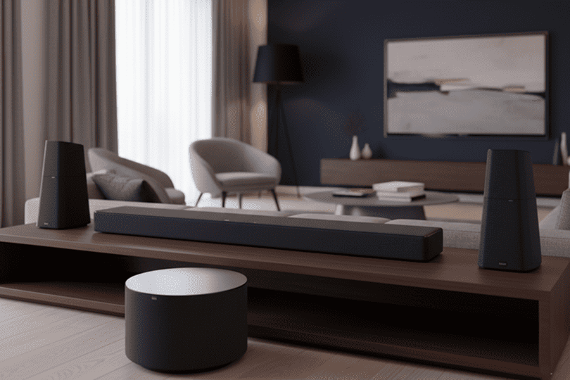 Аудиосистема: Loewe Klang Bar5 MR + Klang MR3