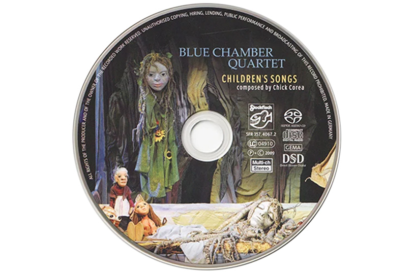 Blue Chamber Quartet – Children's Songs SACD