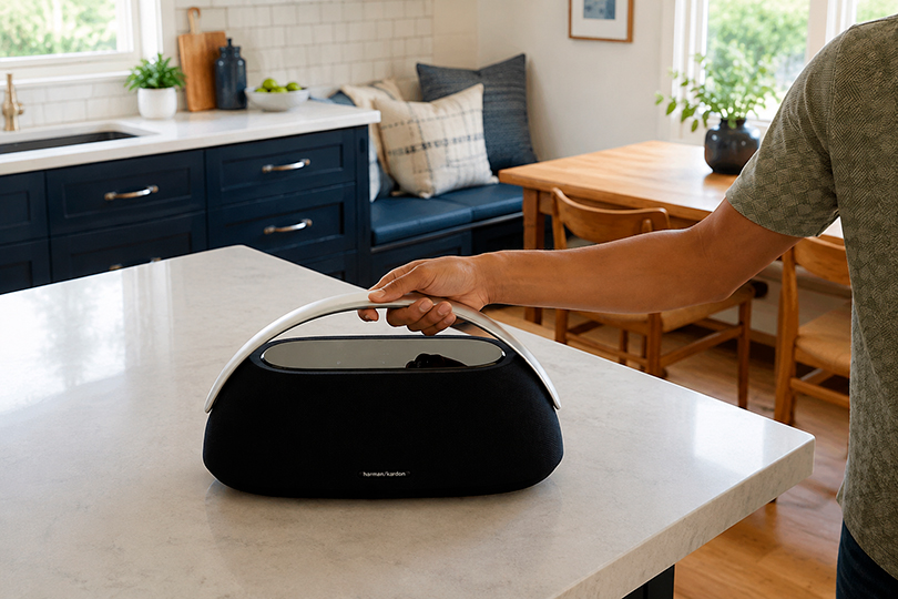 Harman Kardon Go + Play 3 — переносная акустика для дома