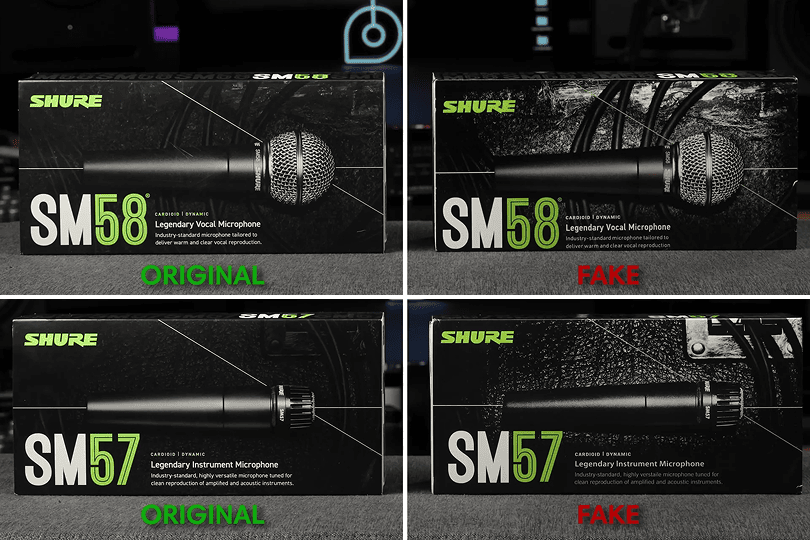 Shure SM57 и SM58 против китайских копий