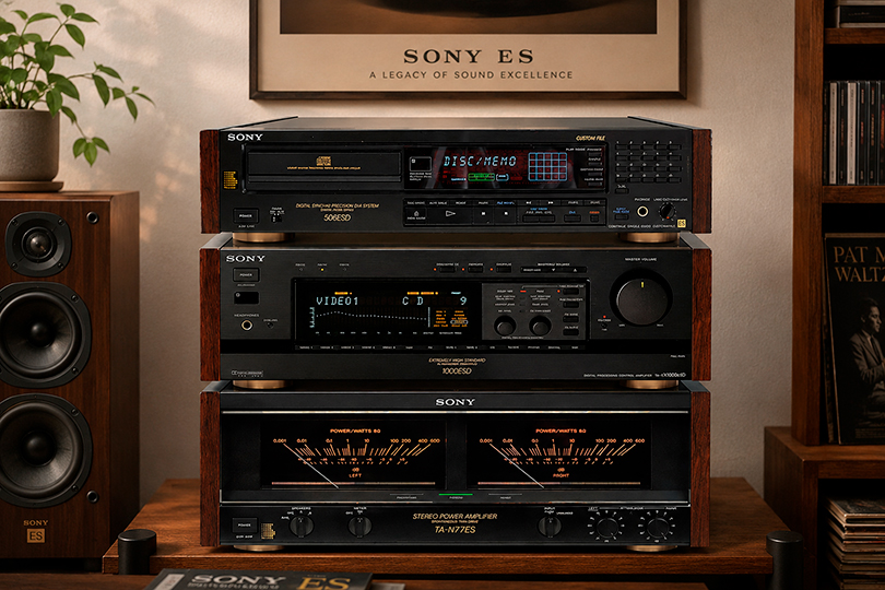 Как была устроена техника Sony ES