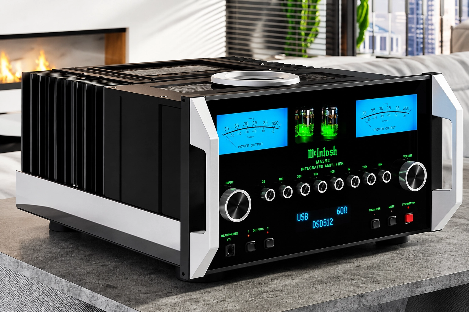 McIntosh MA12000 — крупная система с множеством источников