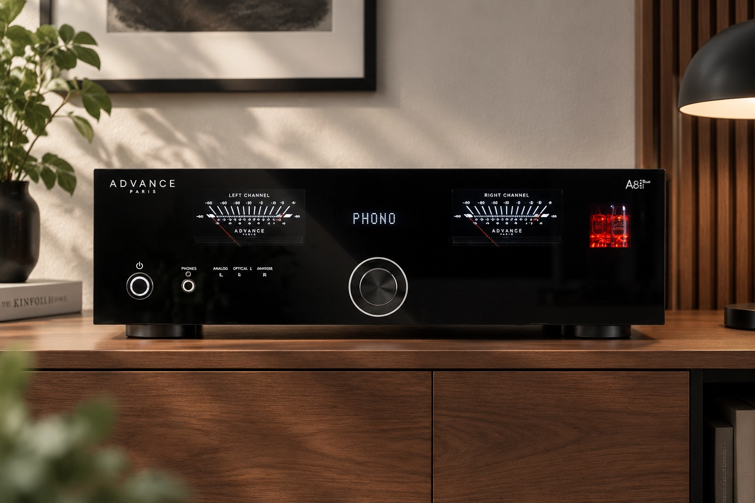 Advance Paris Apex A8 — система с телевизором, компьютером и винилом
