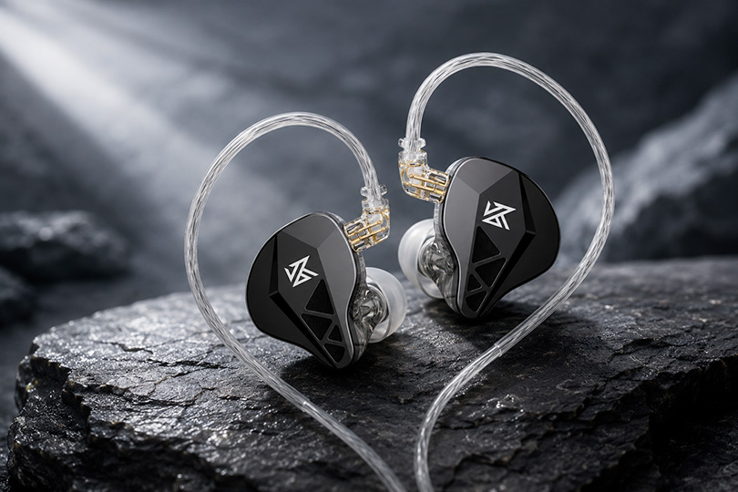 KZ EDXS Without Mic Black