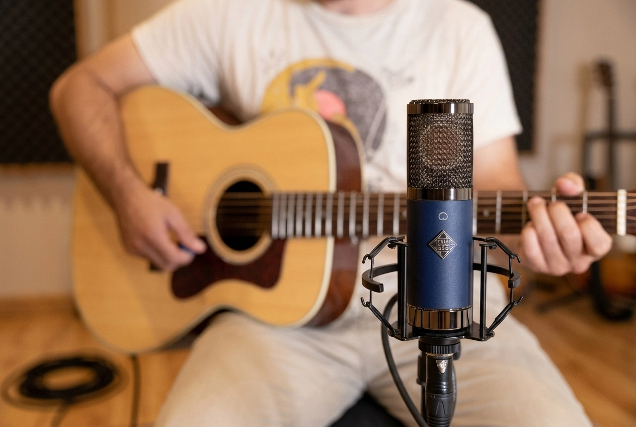 Telefunken TF11 FET Blue — для вокала, речи и музыкальных инструментов