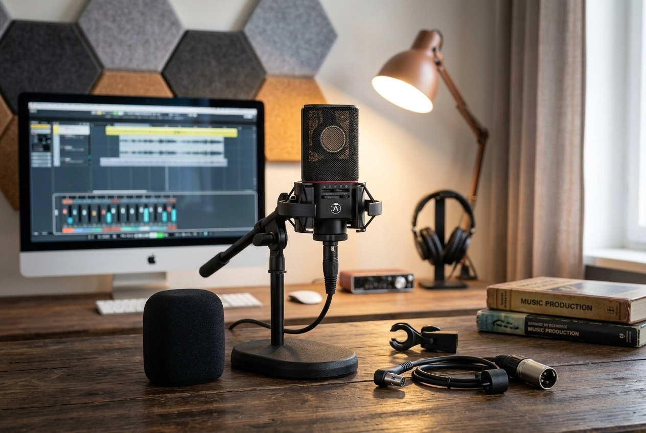 Austrian Audio OC818 Studio Set Black — для вокала, инструментов, ансамблей и сложных студийных схем