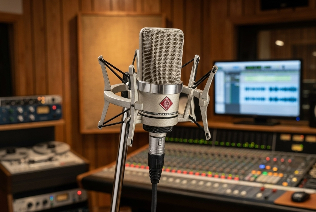 Neumann TLM 102 StudioSet — для вокала, речи и записи музыкальных инструментов