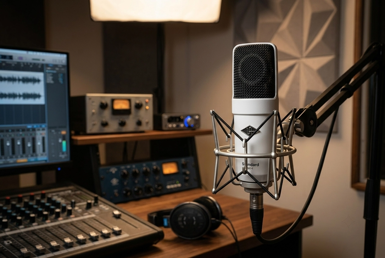 Universal Audio SC-1 White — для вокала, инструментов и громких источников