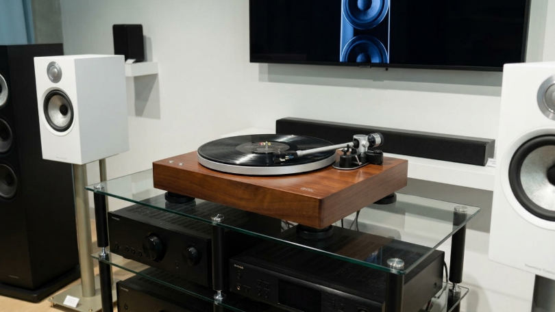 Music Hall Classic Dark Walnut