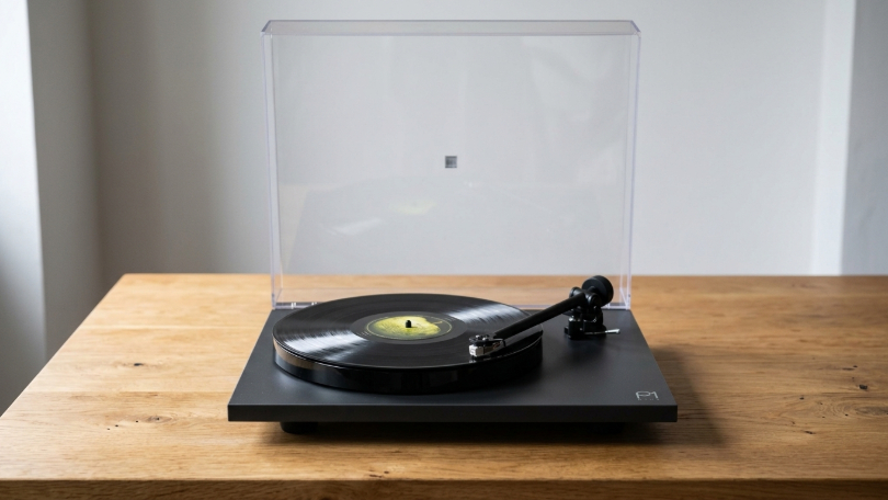 Rega Planar 1 Plus Matte Black
