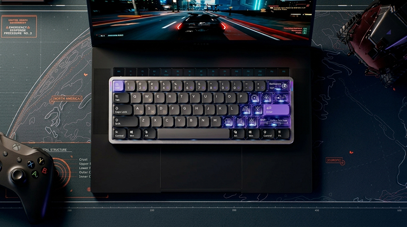NuPhy Air60 HE Jade Switch Black