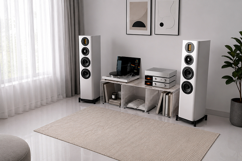 Wharfedale EVO 5.4 Matte White — мягкий британский Hi-Fi с AMT-твитером
