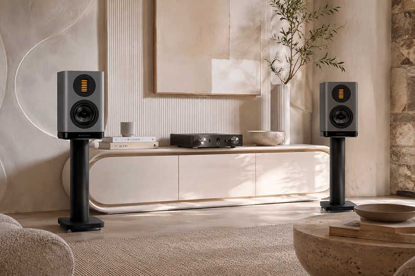 Wharfedale EVO 5.1 Matte Grey — AMT-твитер, кевларовый диффузор и нижний фазоинвертор