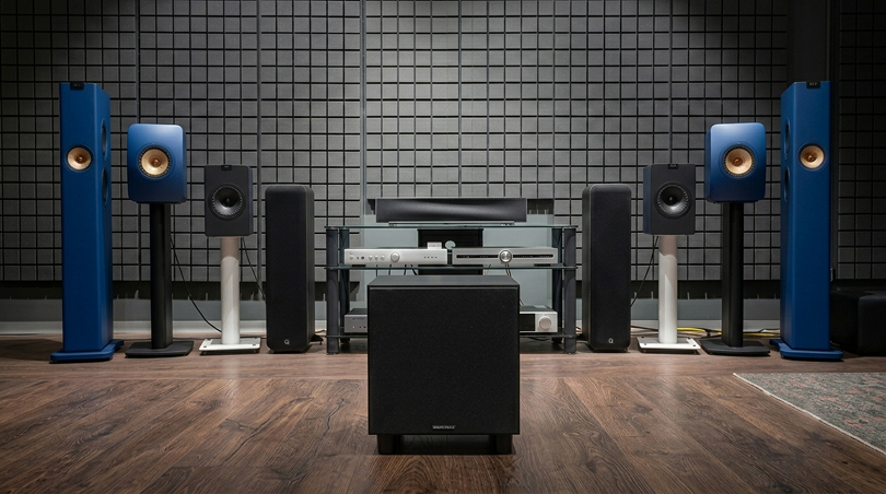 Wharfedale SW-10 Black Wood