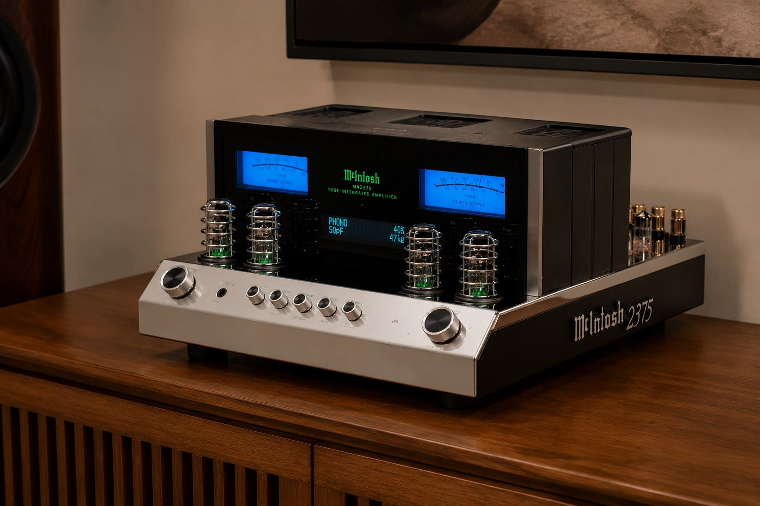 McIntosh MA2375 — ламповый усилитель для полностью аналоговой системы