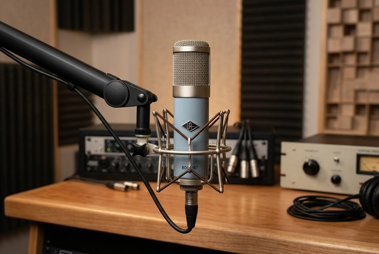 Universal Audio UA Bock 167 Silvery Blue