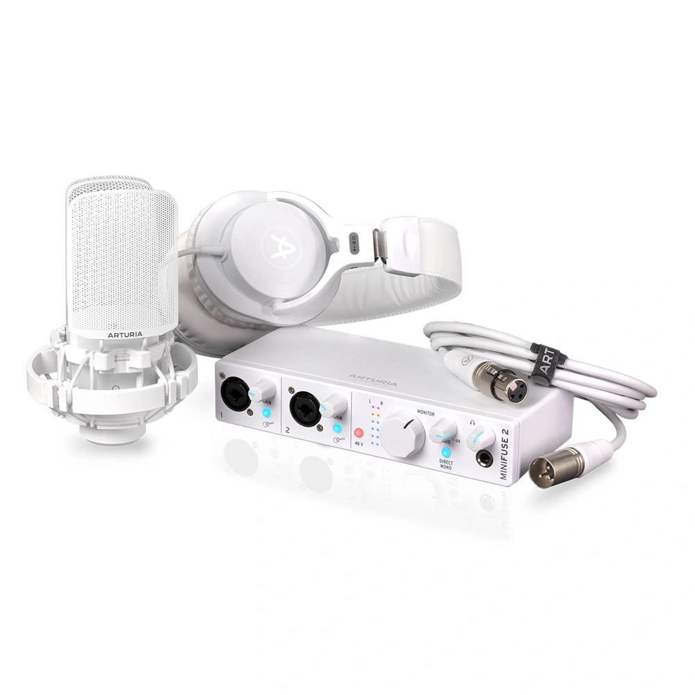 Arturia MiniFuse Recording Pack White