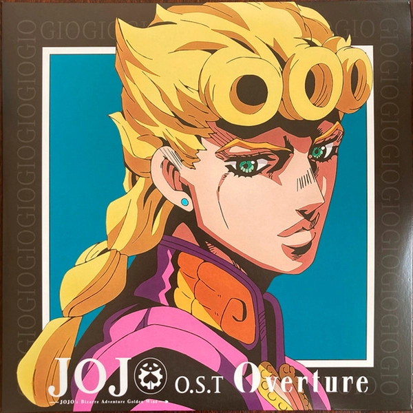 OST Jojo's Bizarre Adventure - Golden Wind (Coloured Yellow Orange) 2LP