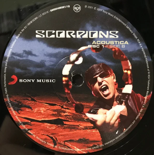 Виниловая пластинка Scorpions - Acoustica 2LP - рис.2