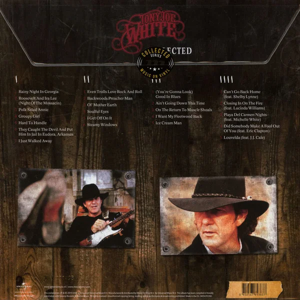 Виниловая пластинка Tony Joe White - Collected - рис.1