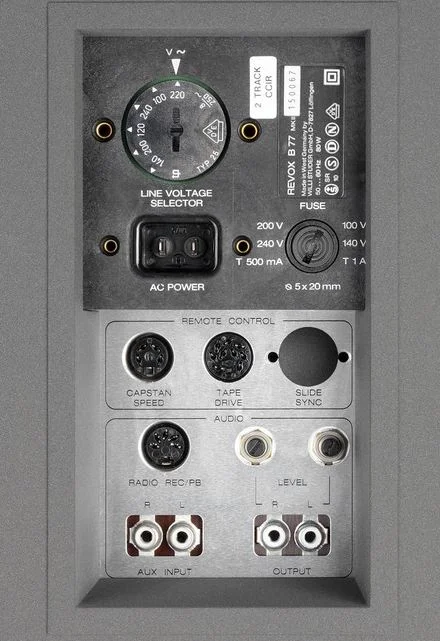 Катушечные магнитофоны Revox B77 MK II - рис.4