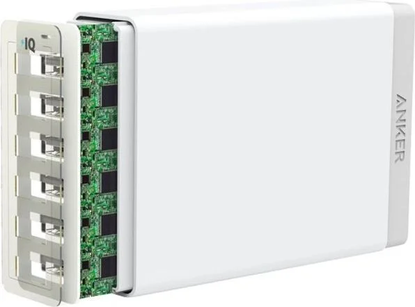 Сетевое зарядное устройство Anker PowerPort+ 60W 6-ports charger White - рис.3