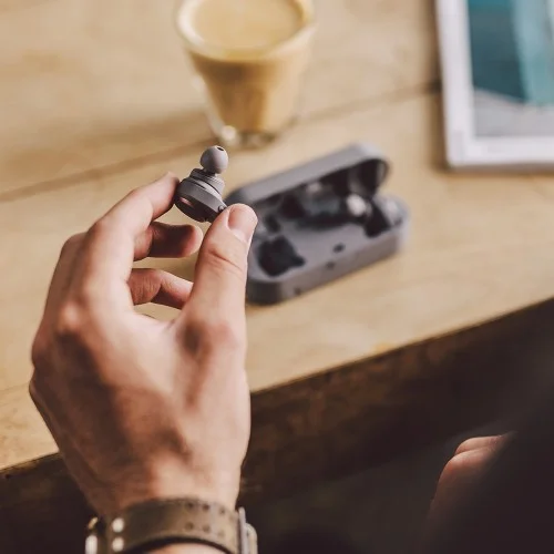 Наушники Audio-Technica ATH-CKR7TW Grey - рис.7