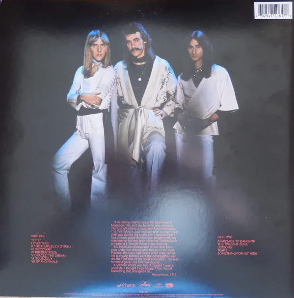 Виниловая пластинка Rush - 2112 - рис.2