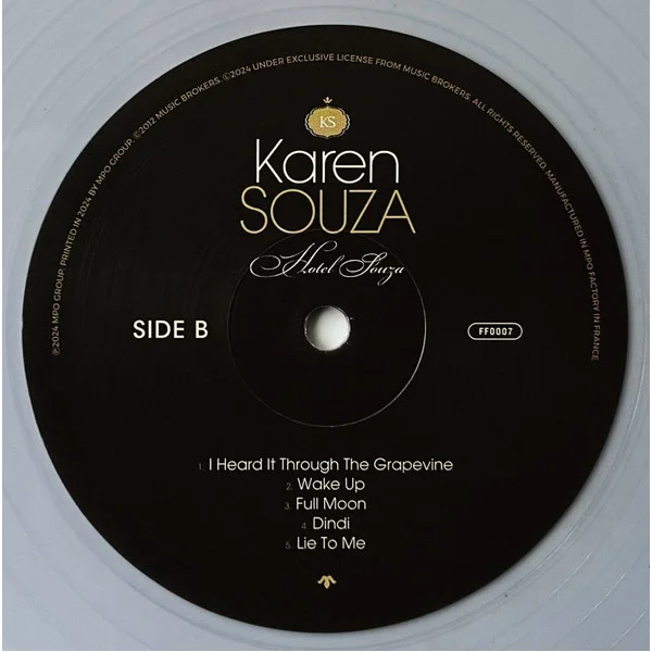 Виниловая пластинка Karen Souza - Hotel Souza (Clear Translucent) LP - рис.5